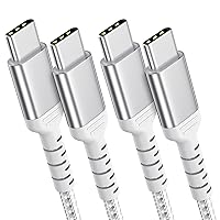 Vista 8 de Cable USB-C a USB-C de 1 pie corto tipo C a tipo C, cable de carga rápida compatible con Apple iPhone 16/15 Pro/Max Samsung Galaxy Google, cable