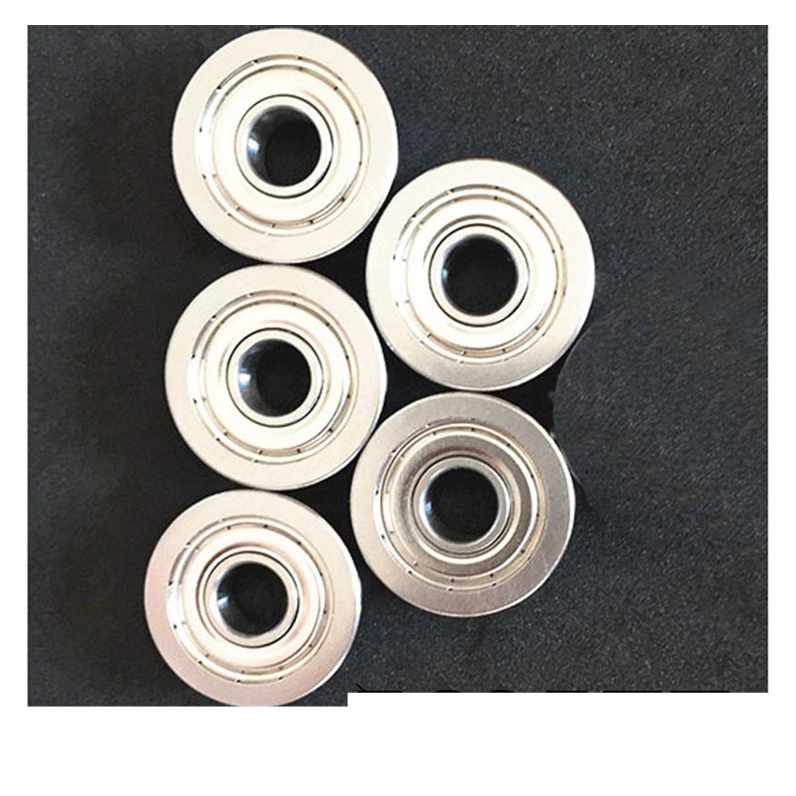 DINGGUANGHE-CUP Flanged Bearings 2pcs F685ZZ Deep Groove Ball Flange Bearings F685-ZZ 5x11x5mm Thin Wall Ball Bearing Industrial Products