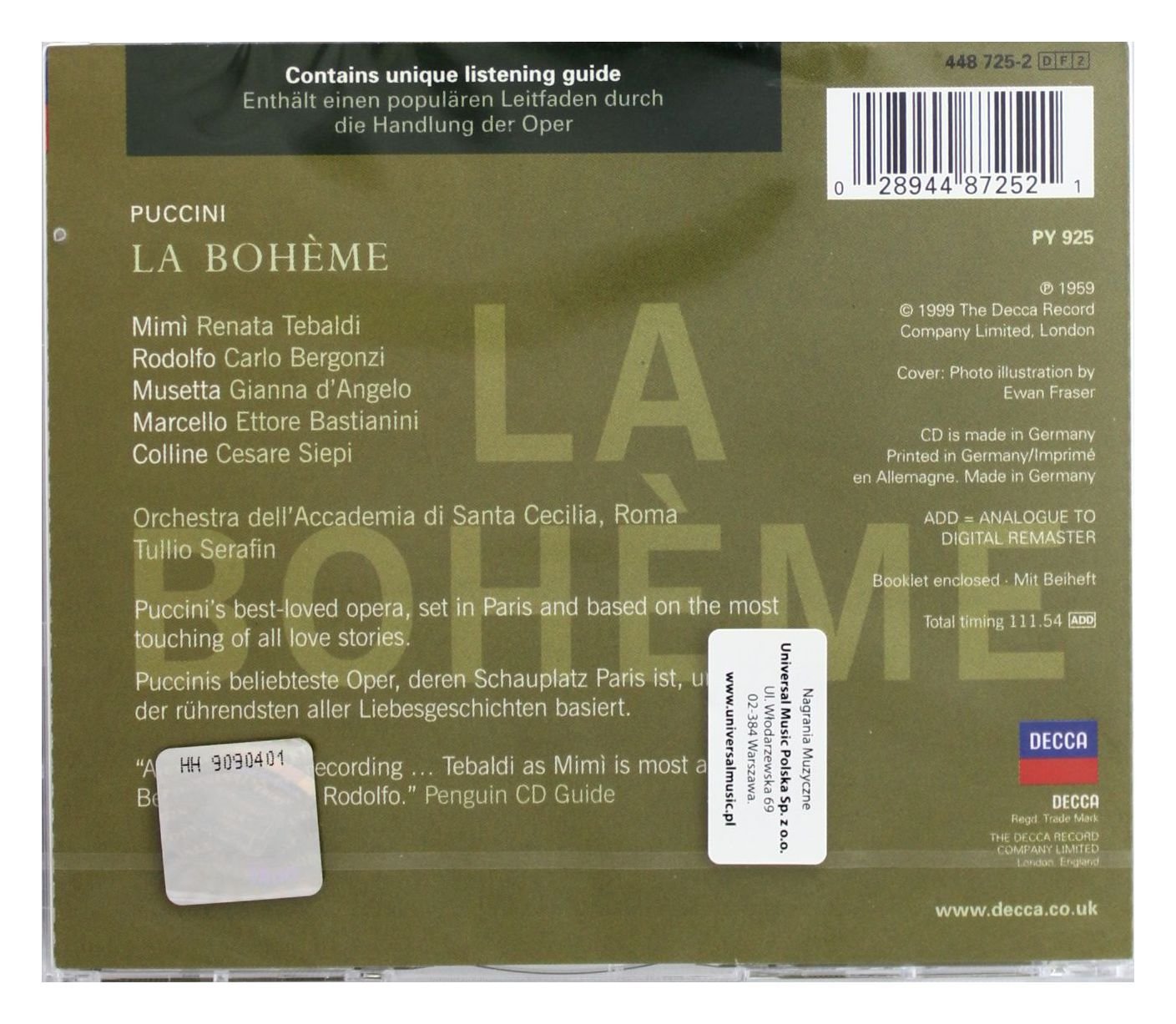 Boheme-Comp Opera