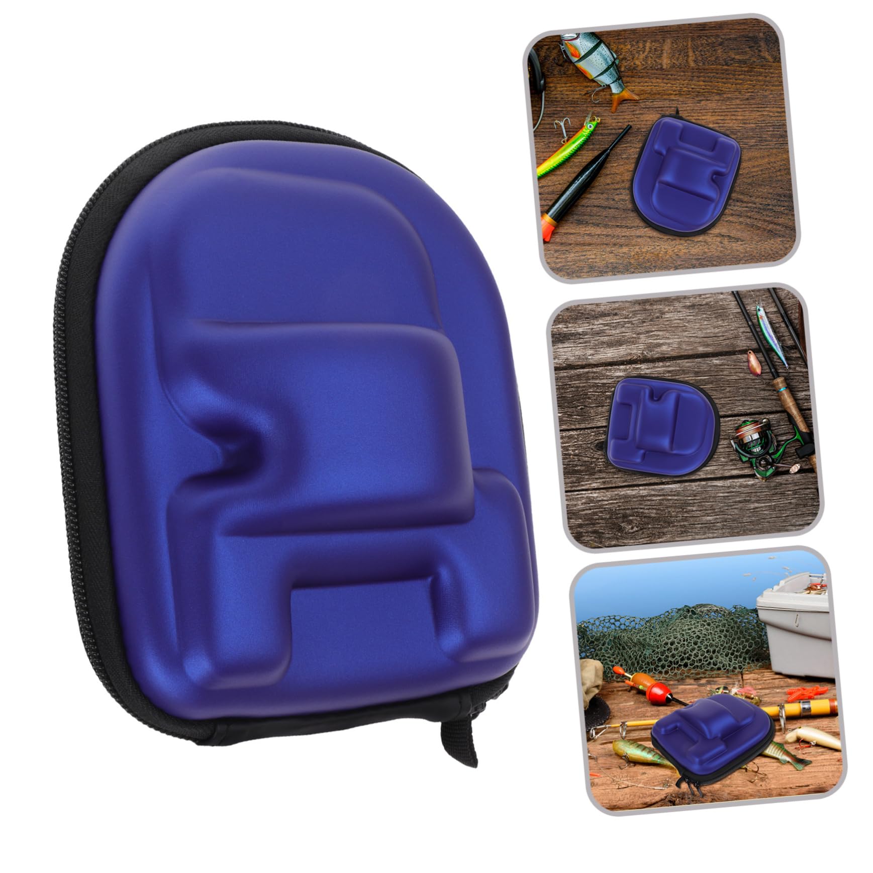 VANZACK 5pièces Pochette De pour Moulinet De Étui De Rangement pour Moulinet à Accessoire De Imperméable pour Mer Portable Et Résistant Aux Chocs Gauche