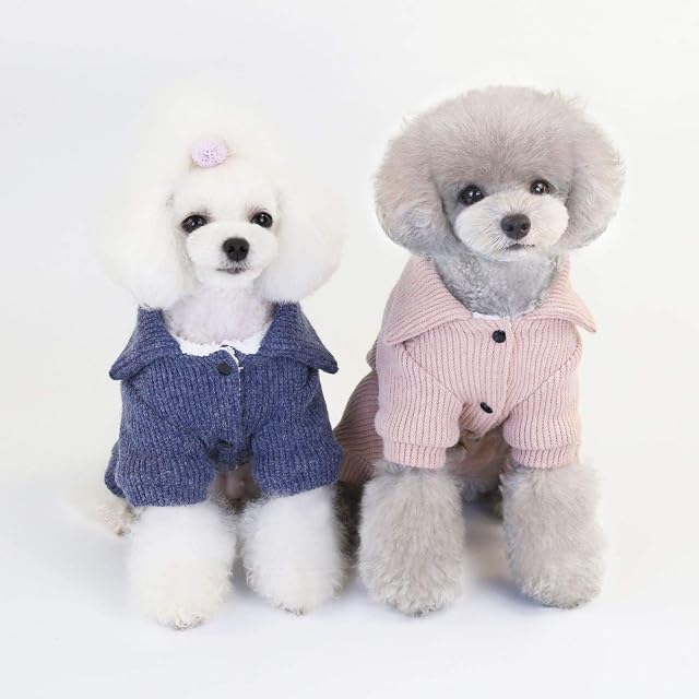 Foto 7 de 7 de Suéter para Perros Ropa para Perros Suéter de Lana para Perros de Lana Suéter Cálido de Invierno Suéter…