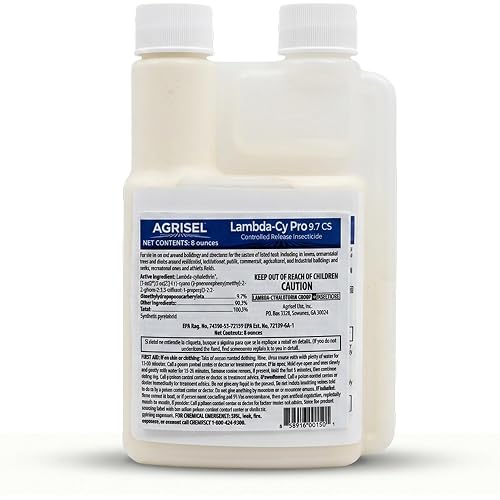 Agrisel Lambda-Cy Pro 9.7 CS Insect & Pest Control, 8 Ounces