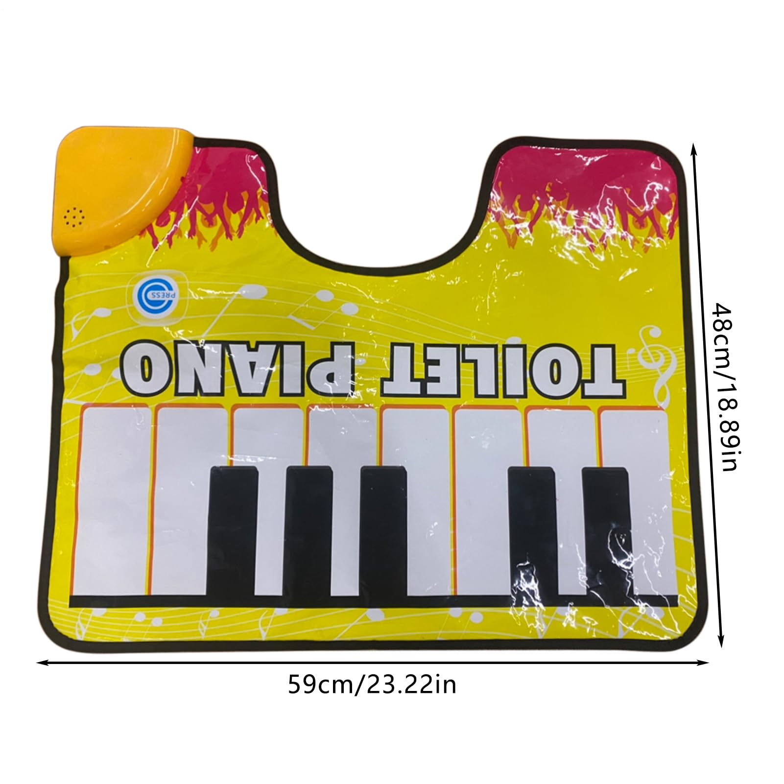 Tapis pour Pianos Droits 160x70cm, Tapis de Tabouret de Piano 110x110cm, Tapis i