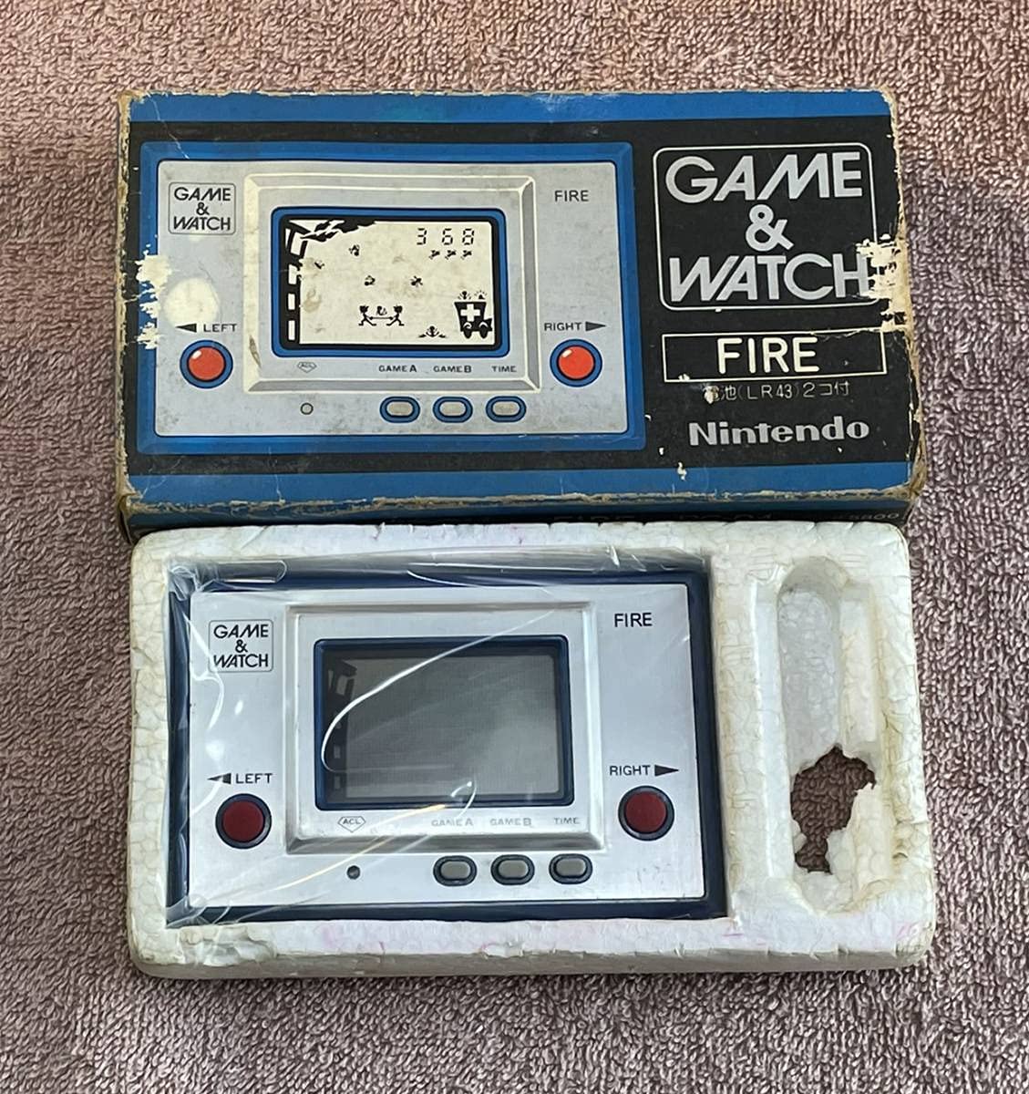 Amazon | ゲームウォッチ ファイア FIRE GAME&WATCH | 時計玩具  