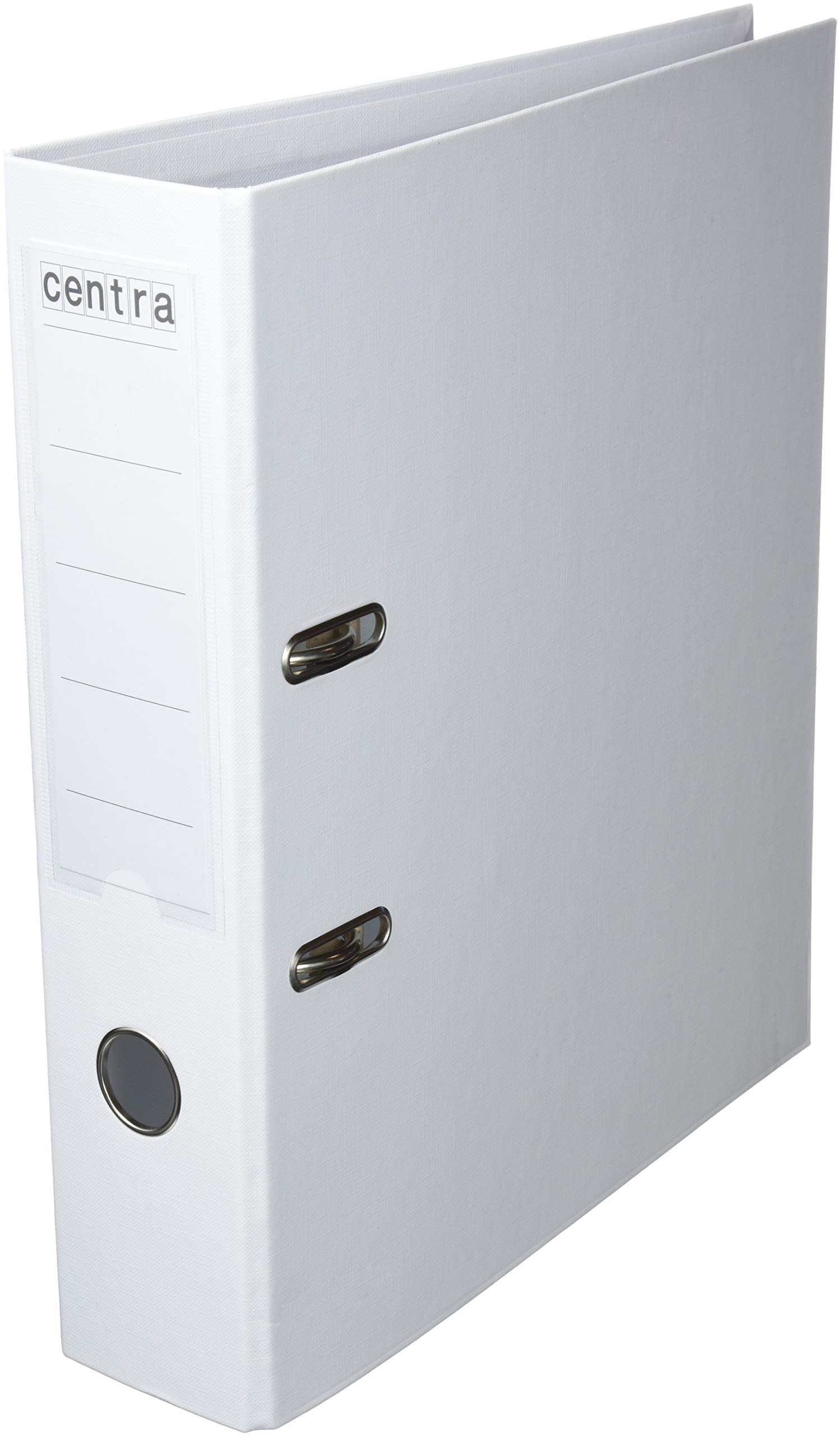 Centra230163 A4 75 mm PP Lever Arch Files - White