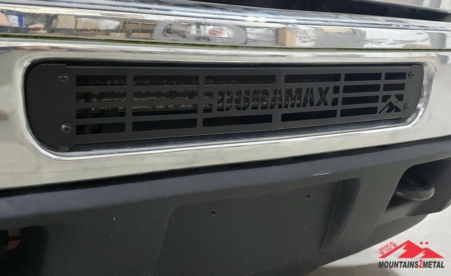 Duramax Bumper Grille Insert Compatible with 2011-2014 Chevy Silverado 2500 3500 HD M2M #410-60-1