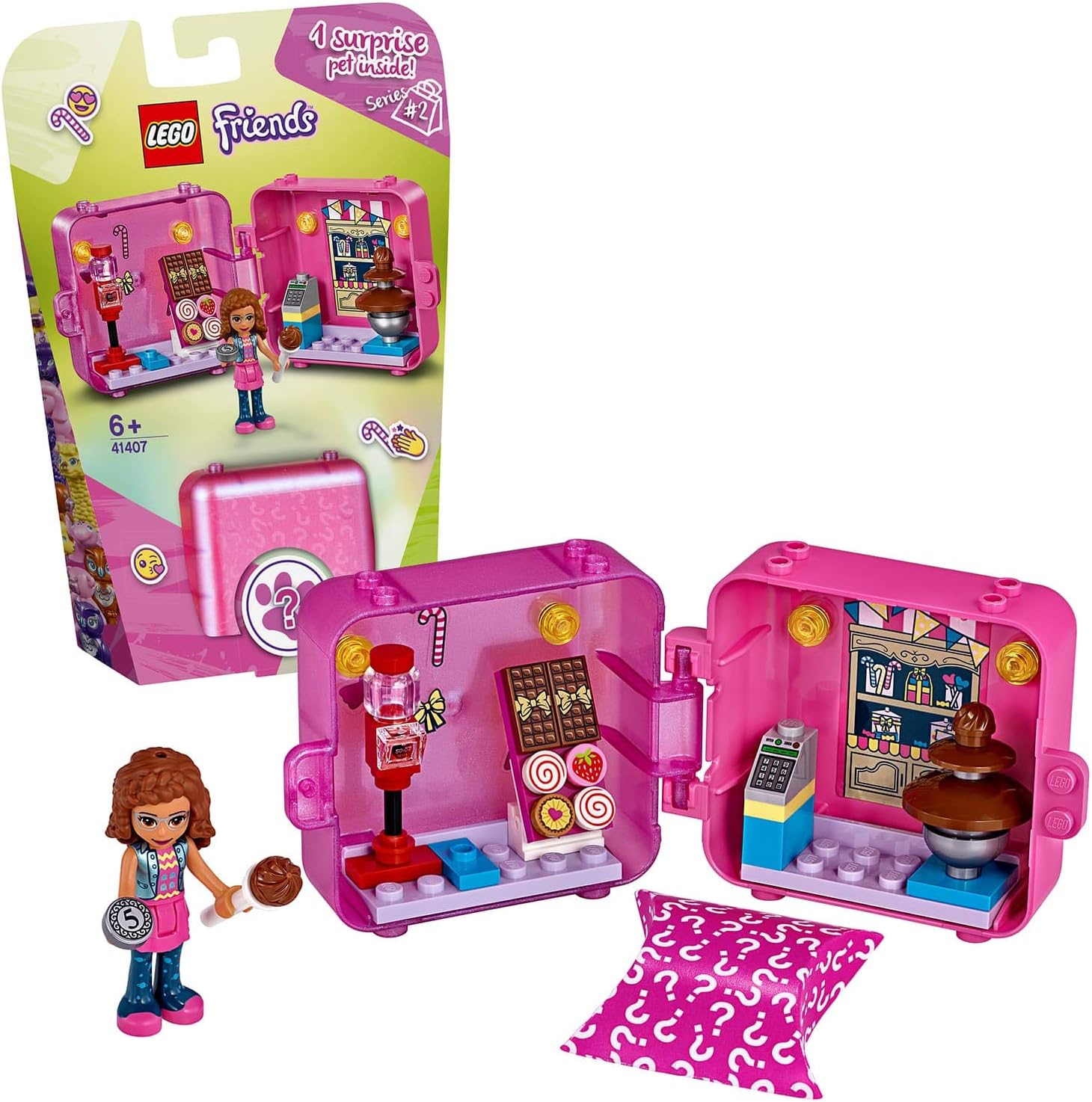 LEGO Friends 41407 Olivia's Play Cube - Sweet Shop