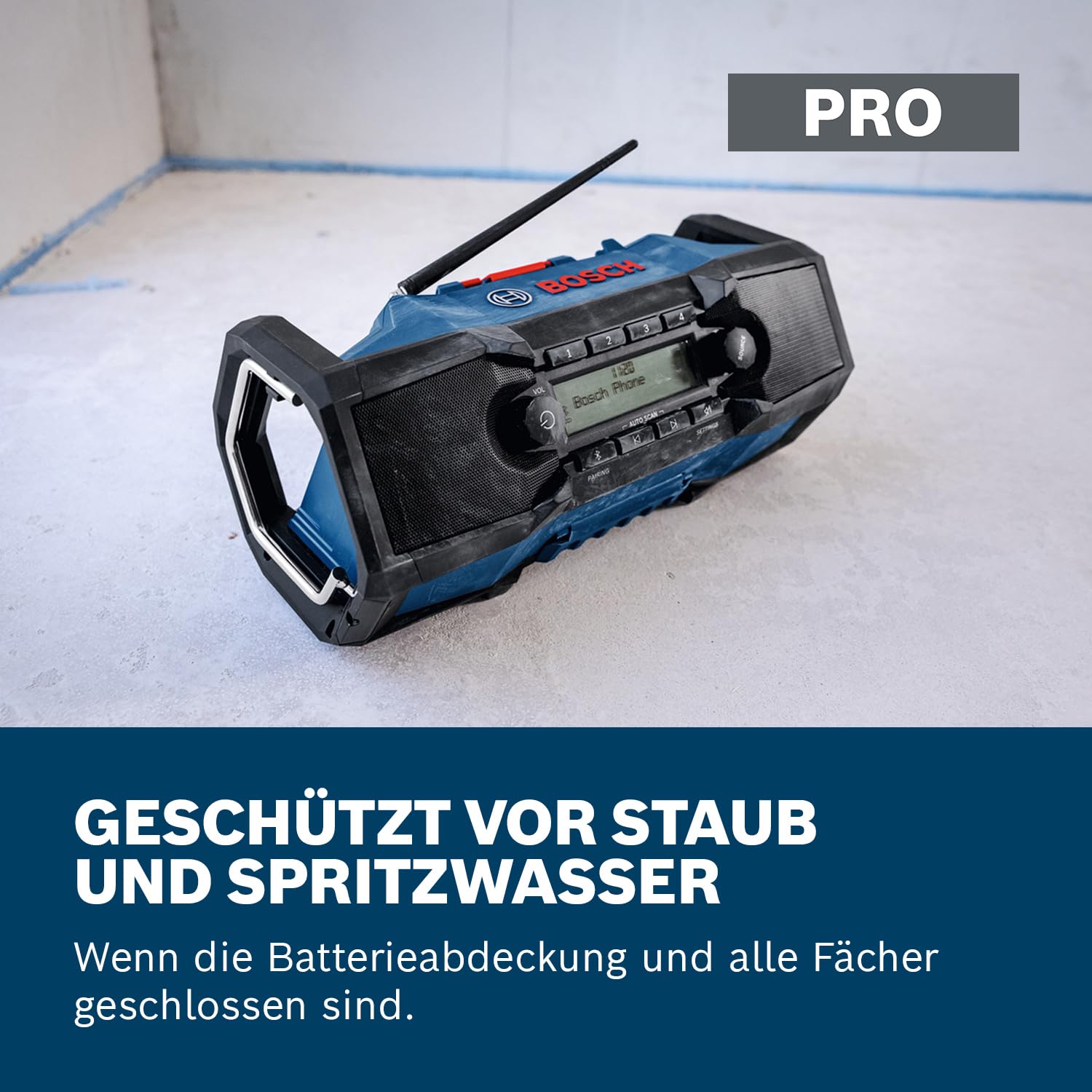 Bosch PRO 18V System Akku-Radio GPB18V-3SC (ohne Akku)