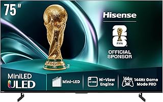 Hisense 75-Inch U7Q Series Mini-LED ULED 4K UHD Smart TV - QLED