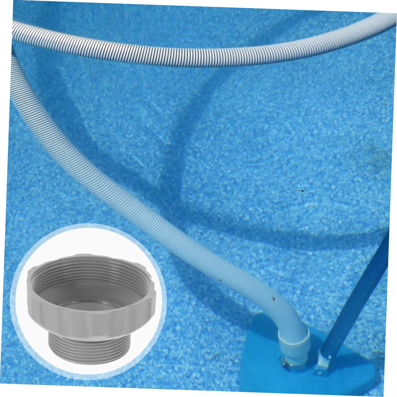 SUPVOX Adaptateur de Tuyau pour Skimmer de Piscine Compatible Plastique Installation Facile Accessoire Remplacement Écumoire Piscine pour Filtration