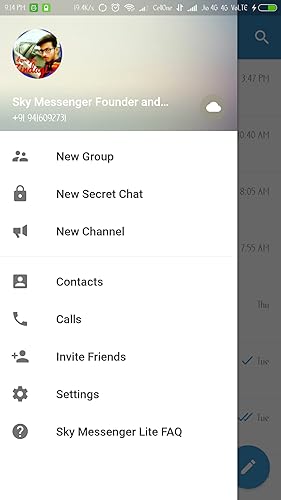 Sky Messenger Lite