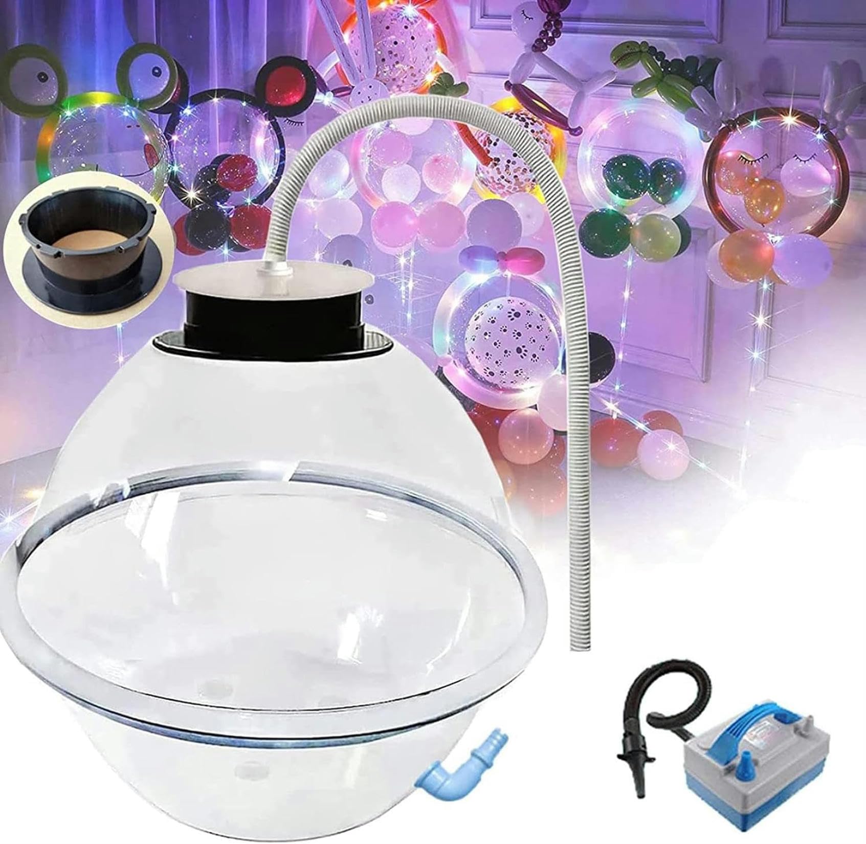Outils de remplissage de ballon XENITE pour décorer un anniversaire