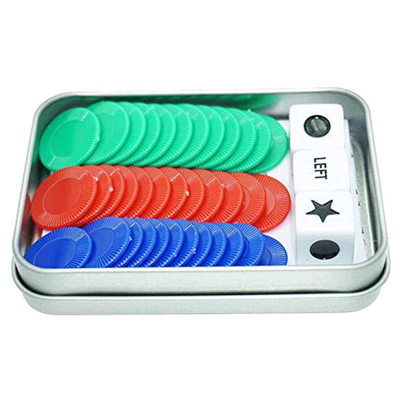 Gruwkue 5 Pcs CRL Dice Game | English Version CRL Dice Game,Beautiful Dice Game Prime for Party Family Drinking, Sturdy Durable Not Easy to Damage, English Version