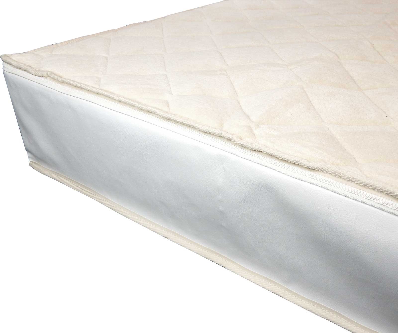 Frottee Wasserbettbezug Auflage Bezug Baumwolle für Wasserbett Rundumbezug (180 x 200 cm)