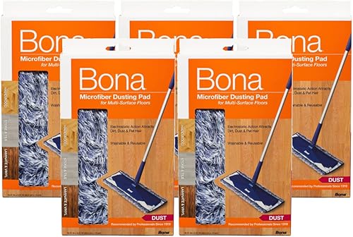 Miniatura 3 de Bona WM710013272 MicroPlus - Almohadilla para trapeador de polvo