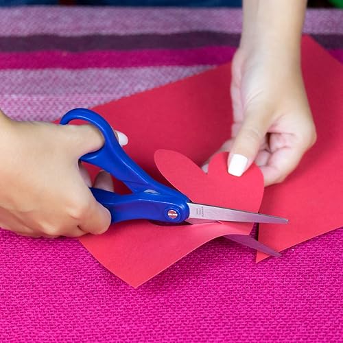 Miniatura 6 de Hygloss -Armada Precision Tijeras de 7 pulgadas - Asas cómodas, cuchillas de acero inoxidable, bolsa de vinilo para almacenamiento seguro - Tijeras