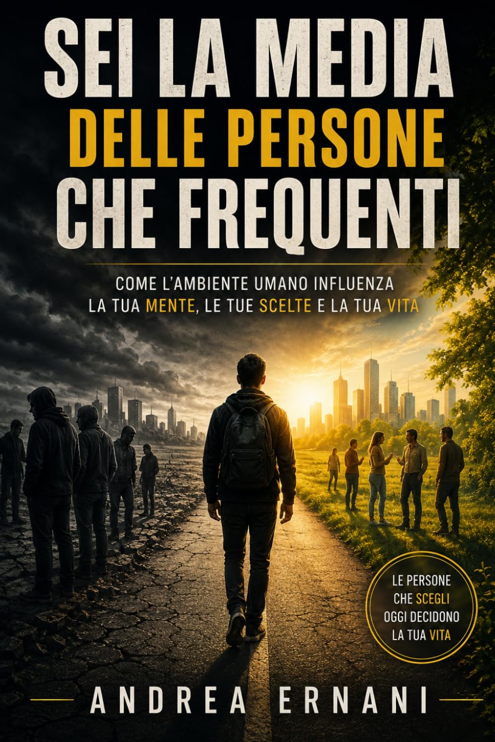 SEI LA MEDIA DELLE PERSONE CHE FREQUENTI: COME L'AMBIENTE UMANO INFLUENZA LA TUA MENTE, LE TUE SCELTE E LA TUA VITA