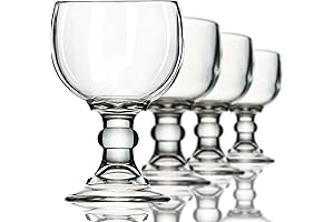 Amehla Schooner Beer Glasses Set: The Mammoth in Margarita Glasses and Fish Bowl Glasses