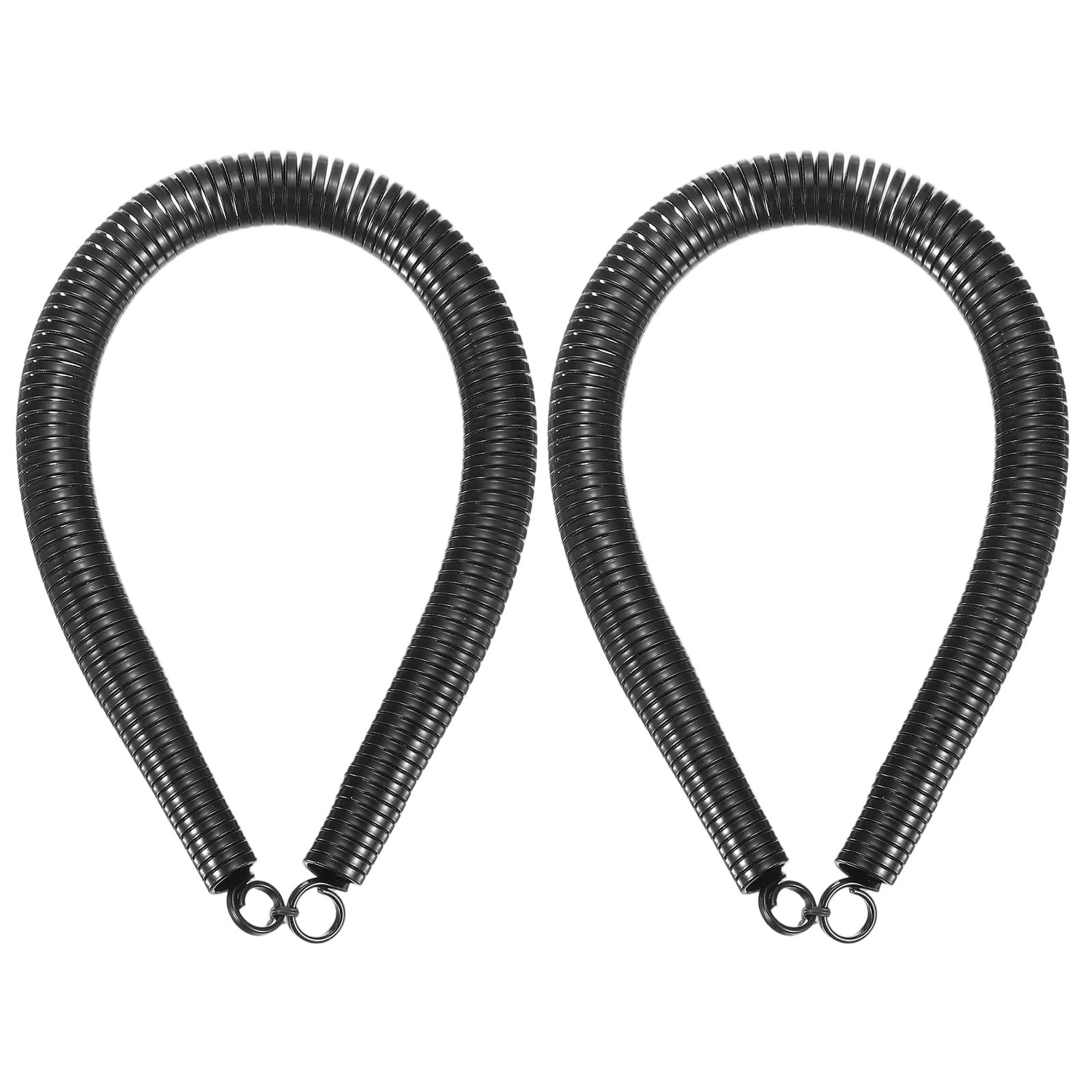 sourcing map 2pcs PVC Spring Tube Bender 17.1mm OD 380mm Long Conduit Pipe Bender Bending Spring for Pipe Bending Devices in Home Hydropower, Black