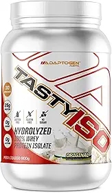 Tasty Iso Whey (2lbs)(900g) - Sabor: Original (Leite em Pó) Whey Protein Isolado Sem Lactose - Adaptogen
