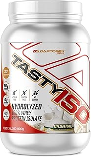 Tasty Iso Whey (2lbs)(900g) - Sabor: Original (Leite em Pó) Whey Protein Isolado Sem Lactose - Adaptogen