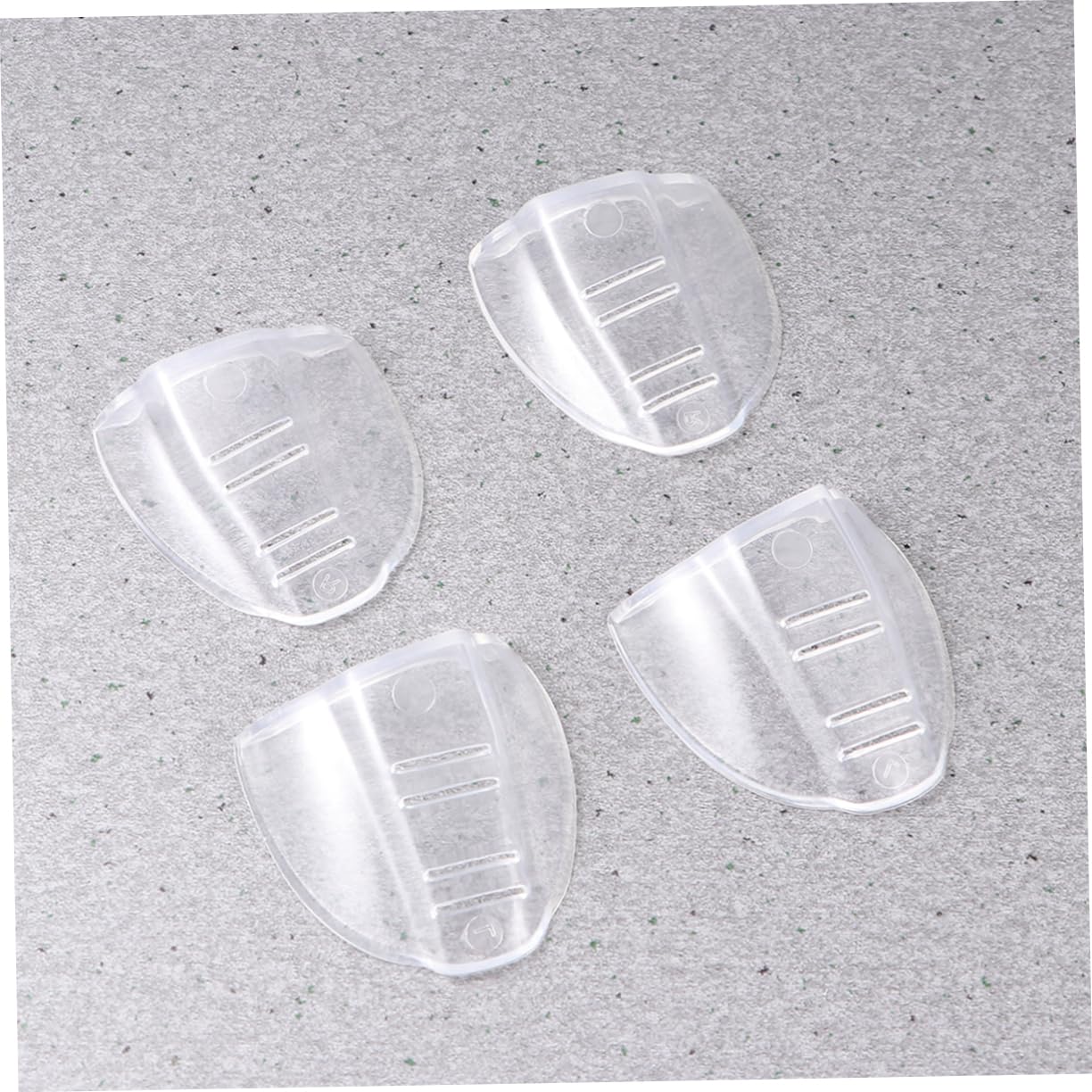 Seitenschutz for Schutzbrillen, transparenter Seitenschutz for die Sicherheit, 5 Paar Schutzbrillen, seitlicher Sicherheitsschutz for Sonnenbrillen, transparente Seitenschutzbrillen(Color:Transparent