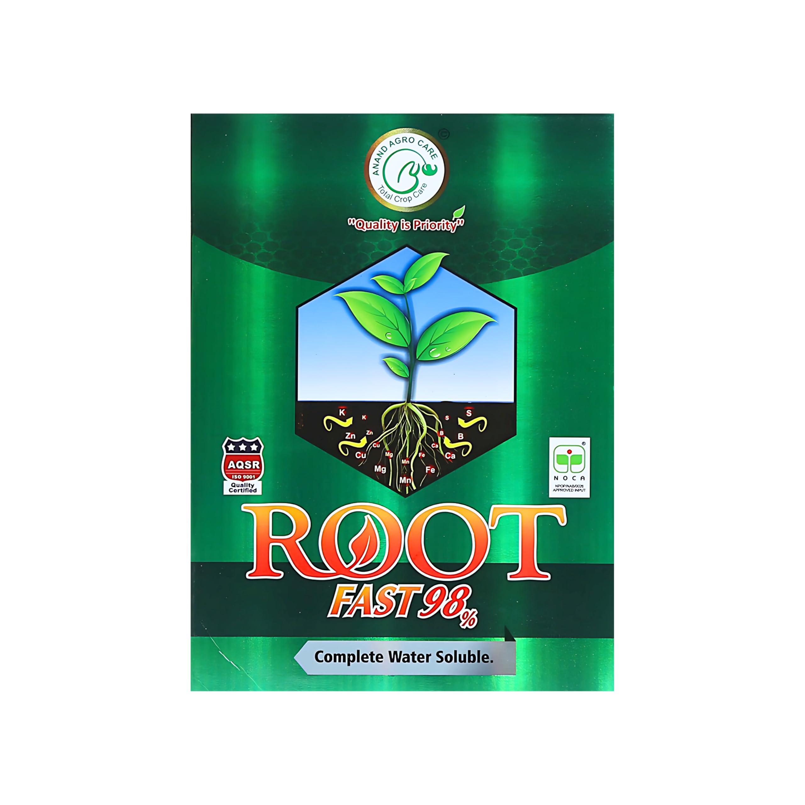 Root Fast 98% Humic Acid Powder | Plant Growth Enhancer & Root Booster | Improves Root Development, Soil Health & Nutrient Absorption | Organic Soil Conditioner | 250 gm-image-20