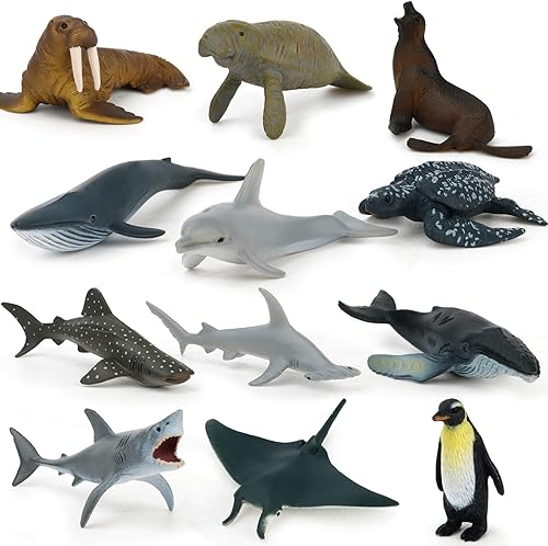 Miniatura 3 de Figuras pequeñas de animales Montessori con tarjetas flash, figuras de animales realistas, materiales Montessori, educación en casa, preescolar,