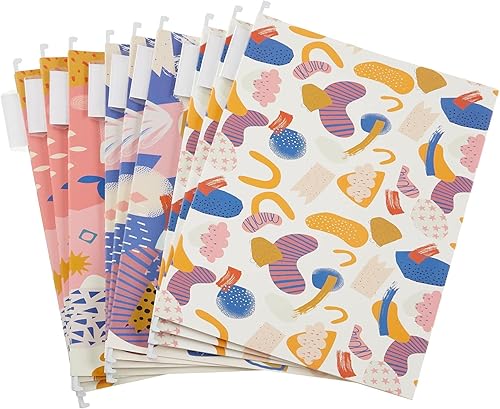 Carpeta colgante paquete de 9 archivos color grafiti