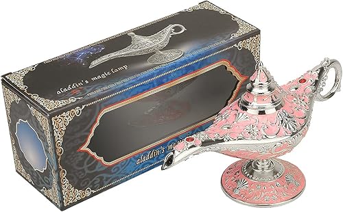 Miniatura 6 de Lámpara de leyenda de Aladdin, luz mágica de los deseos, noches árabes clásicas, accesorios de disfraz, lámpara de decoración de mesa para el hogar,