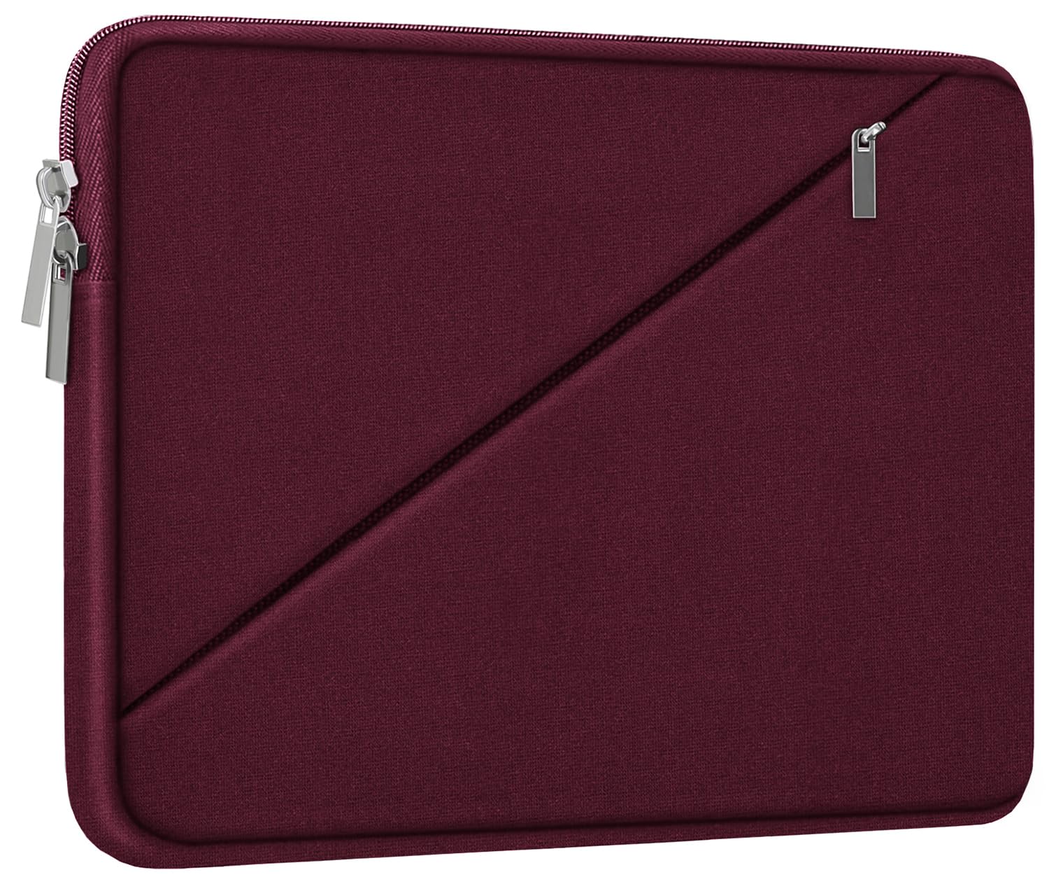 Laptop Sleeve 15.6 inch, Traveling Carrying Computer Bag with Zippered Pocket, Shockproof Protective Laptop Case Compatible for Apple Notebook, HP,