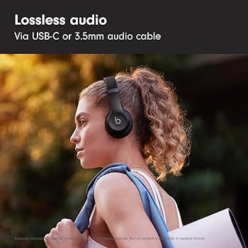 Beats Solo 4 — Wireless Bluetooth On-Ear Headphones, Apple and