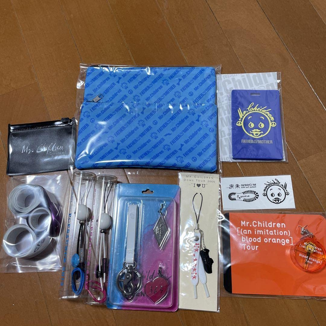 Mr. Children ラバーバンド 6点&ティッシュポーチセット Mr. Children ラバーバンド 6点&ティッシュポーチセット