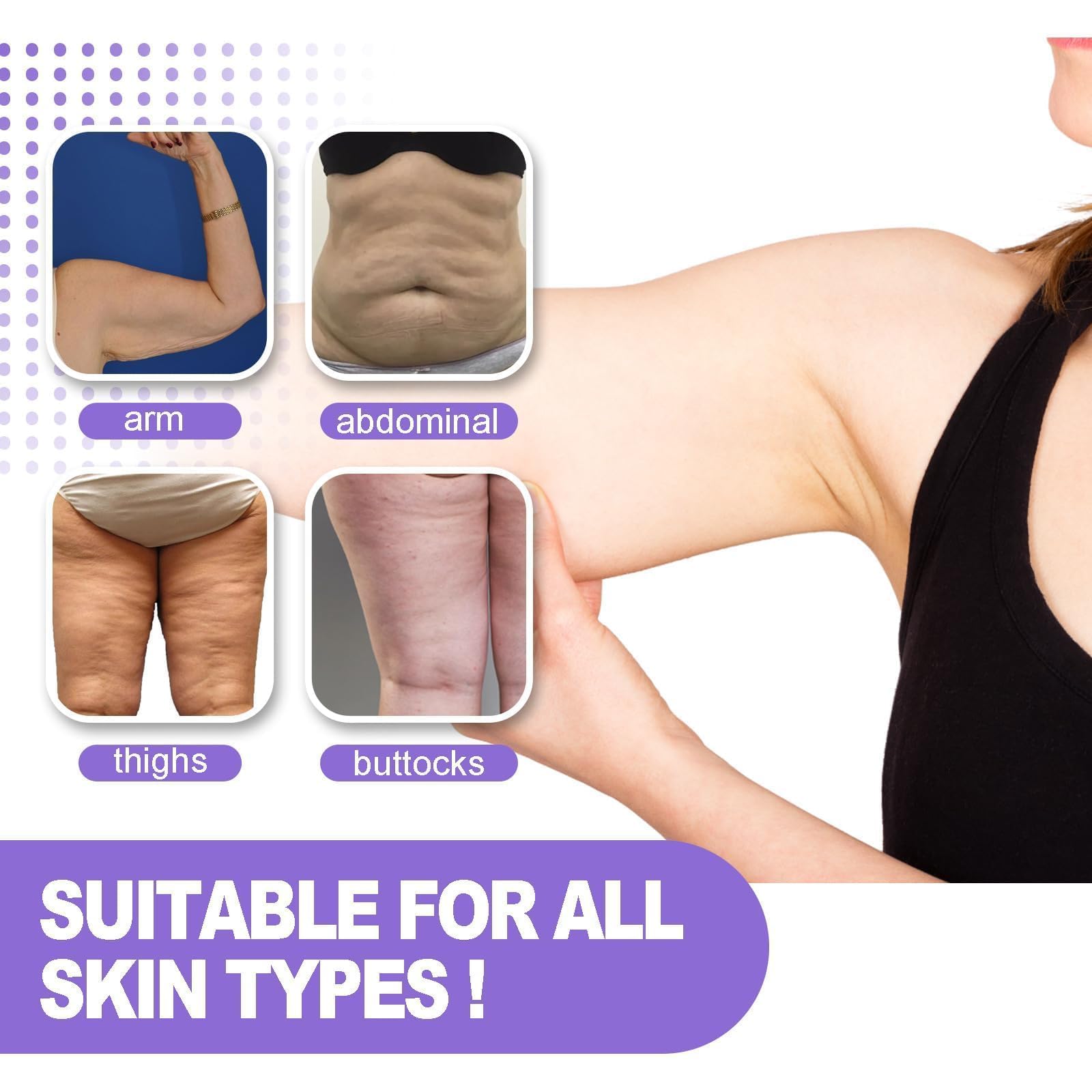 Crema Reafirmante y Rejuvenecedora, Crema Reafirmante para Rostro y Cuerpo, Reduce la Sequedad, Para Todo Tipo de Piel
