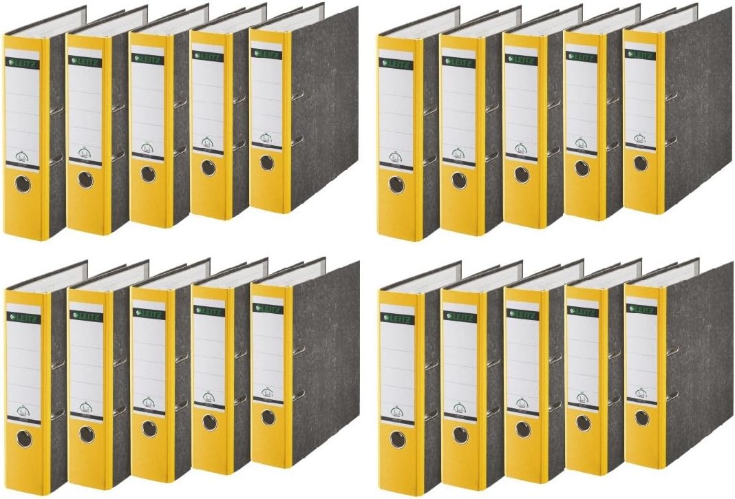 Leitz Quality Folder 180°, breit | 10er Pack, brown, 1