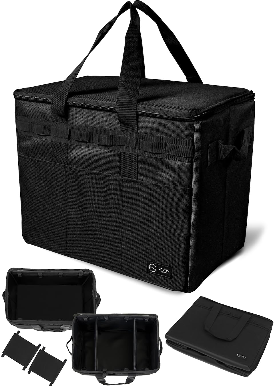 ZEN Camps キャンプ 収納ボックス ソフトコンテナ コンテナボックス ツ…