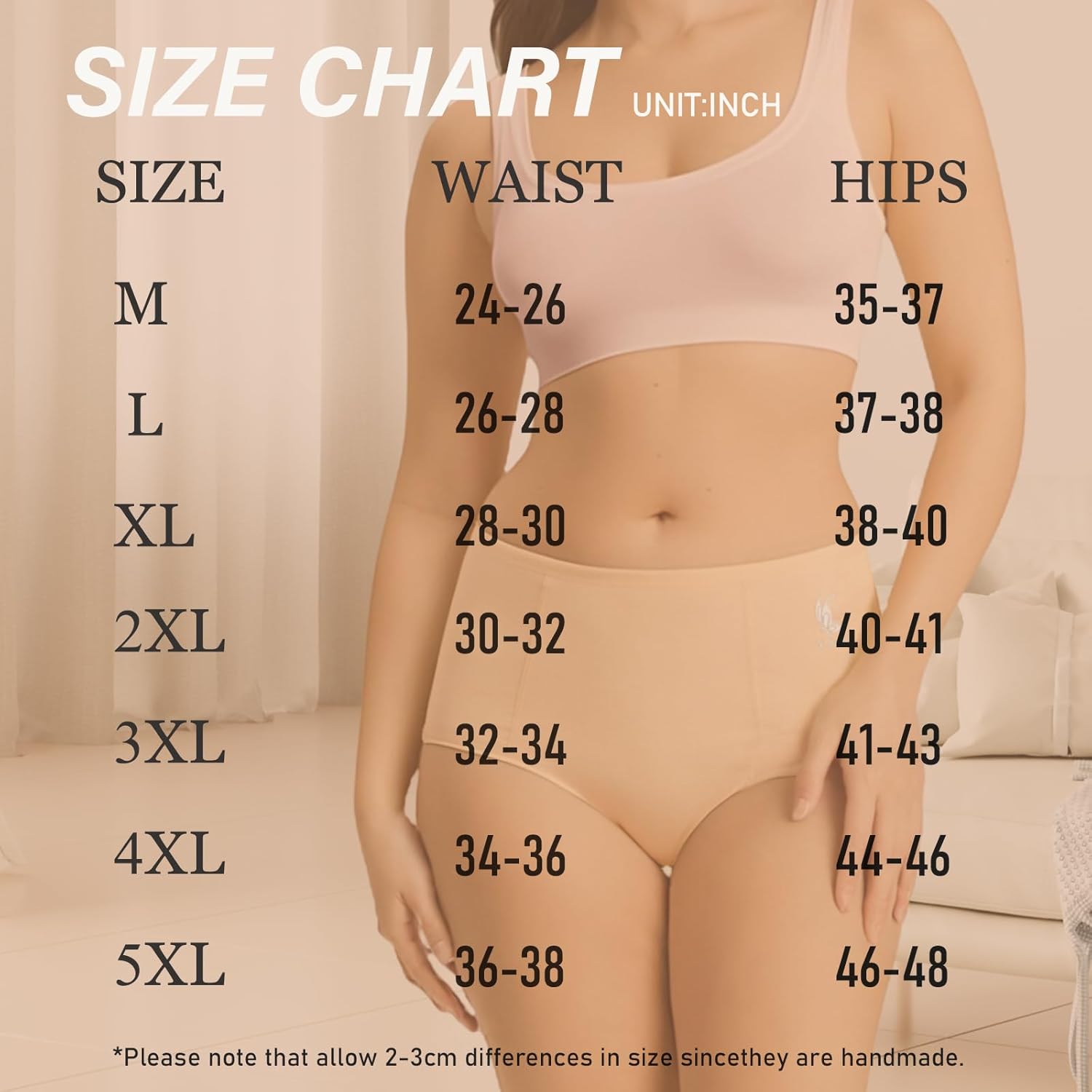 Women's Cotton Underwear High Waiste Full Coverage Ladies panties Breathable Briefs Underpants Regular & Plus Size - Image 7