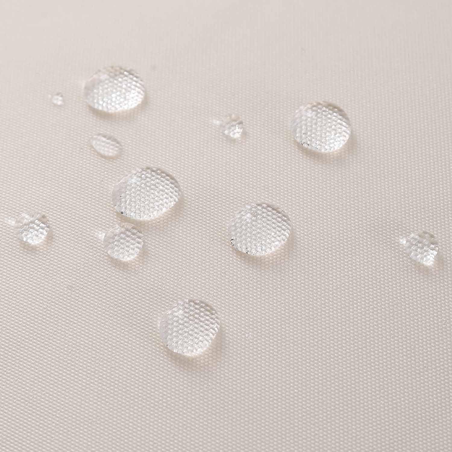 Housses Coussin 40x40 cm Extérieur Imperméable Beige Taies d'oreiller Printemps Été Decoration Canapé Housse de Coussin Décoratif pour Salon de Jardin Patio Chambre Maison Décor Lot de 2 - 4