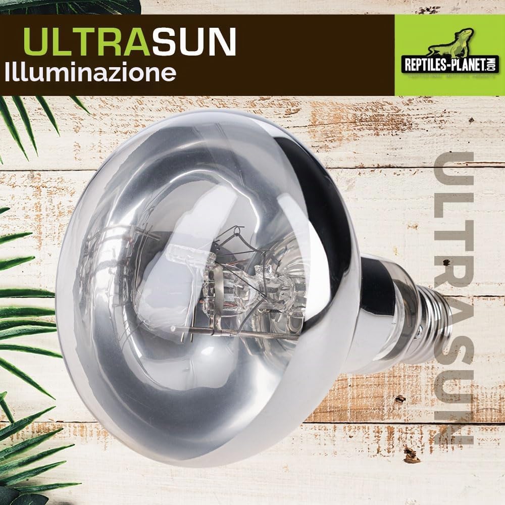 Reptiles-Planet - Lampada a ultrasuoni UVB rettili, 80 W