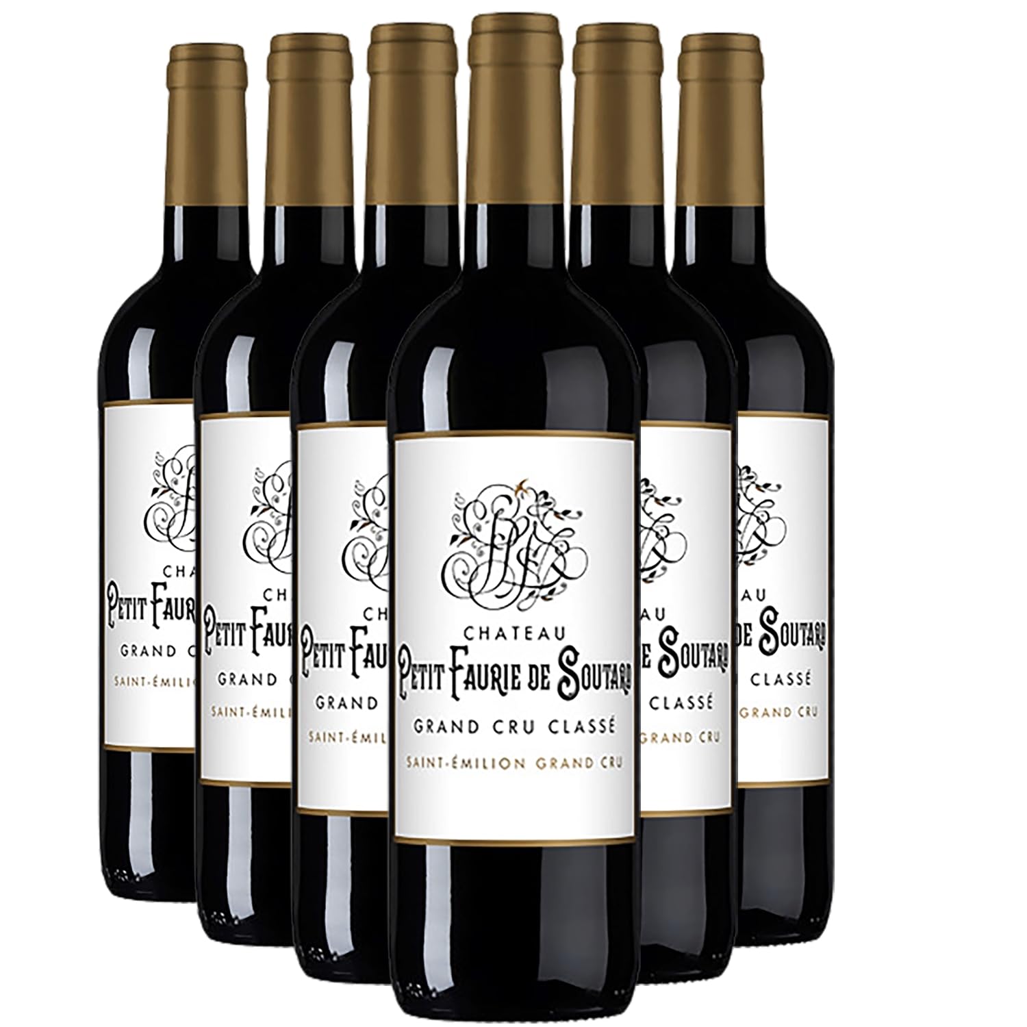 Château Petit Faurie de Soutard Saint-Emilion Grand Cru - Rouge 2020 - Vin Rouge de Bordeaux (6x75cl)