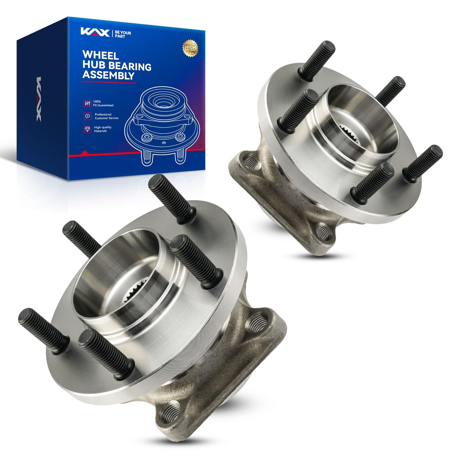 Photo 1 of KAX 512449 Rear Wheel Bearing Hub Assembly for 2007-2015 Mazda CX-9 AWD