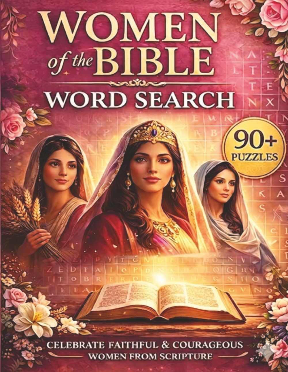 Women of the Bible Word Search Puzzle Book: Word Search with Easy to Read Print about Bible, Scriptures, Positivity and More | 8.5x11 inches, 200 ... for Vacations, Holidays and Leisure Times