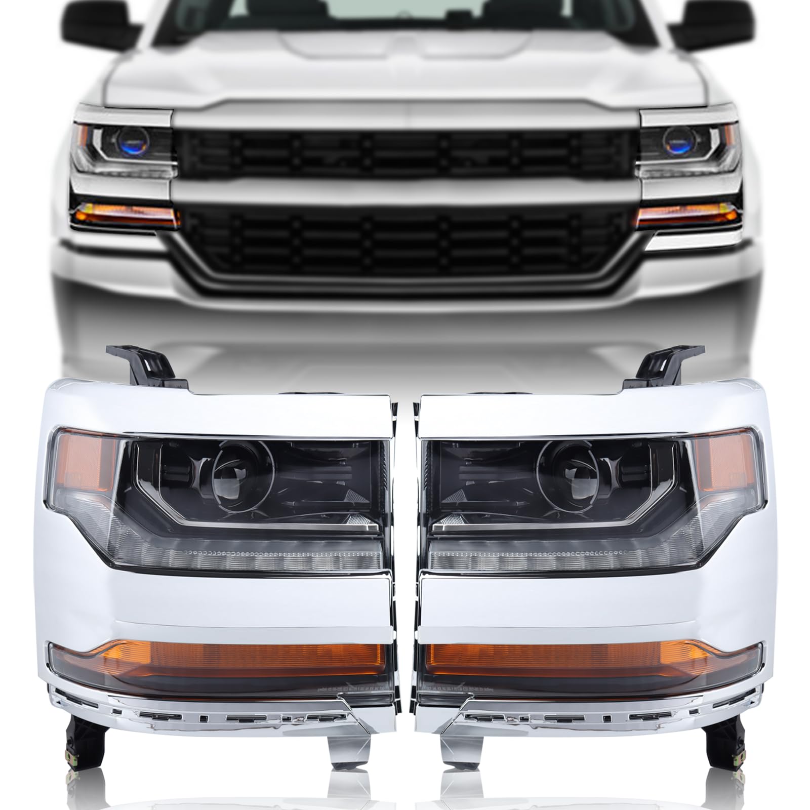 Duolctrams Chrome HID/Xenon Assembly