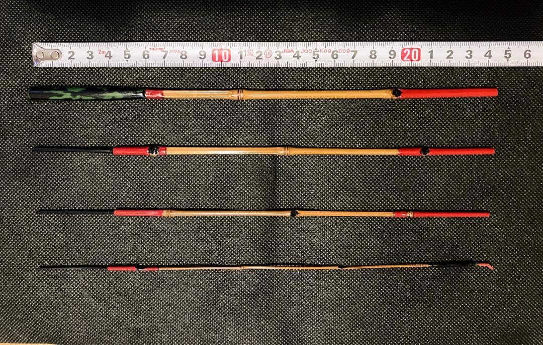 Amazon.co.jp: 竿とく タナゴ竿 印籠4本継 87cm 総布袋竹 : スポーツ