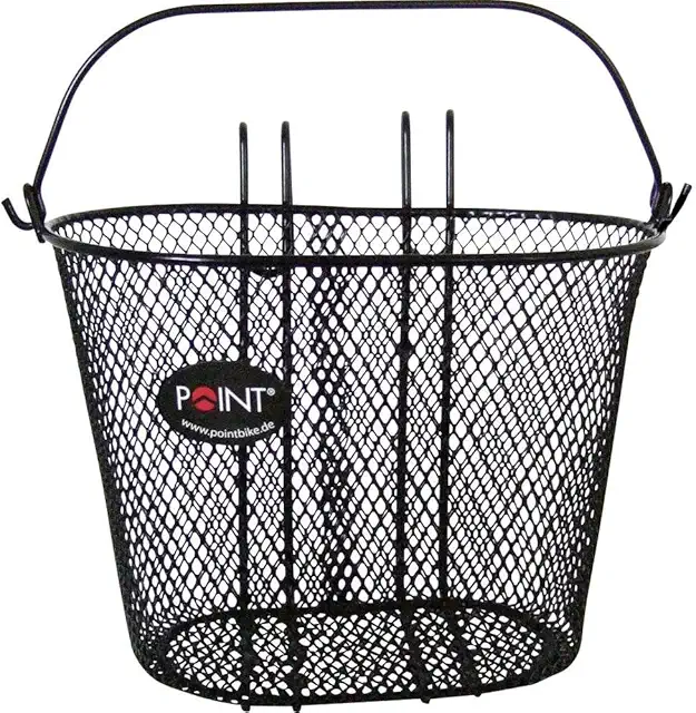 Cestino per Biciclette Point Bambini Rosso a Maglia Stretta