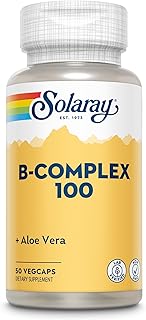 Vitamin B-Complex 100, 50 Vegetable Capsules