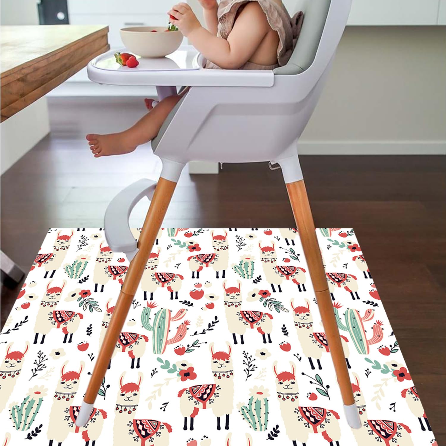 Baby Splat Vloermat voor onder kinderstoel/kunst/ambachten van CLCROBD