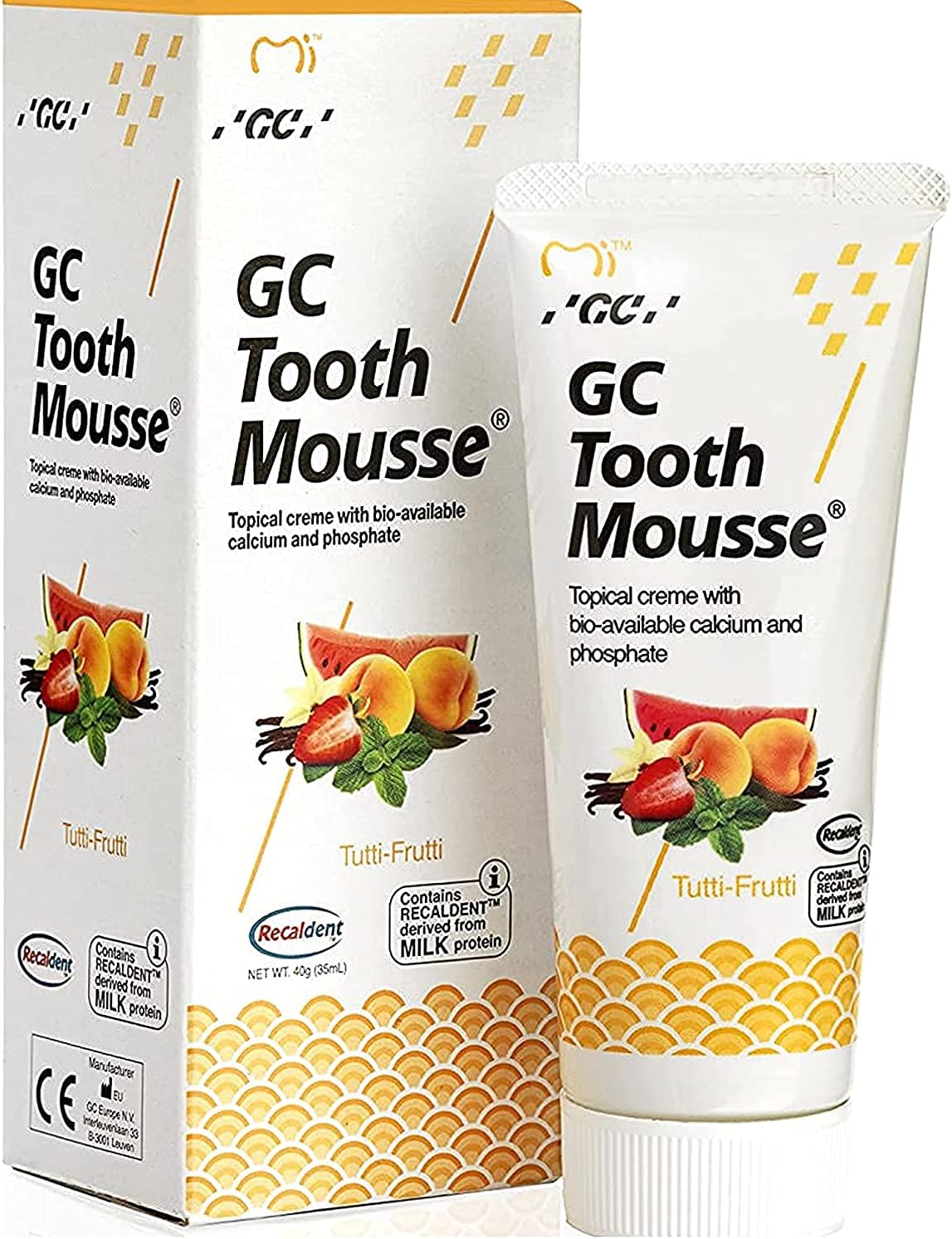 gc tooth mousse(tutti-frutti)