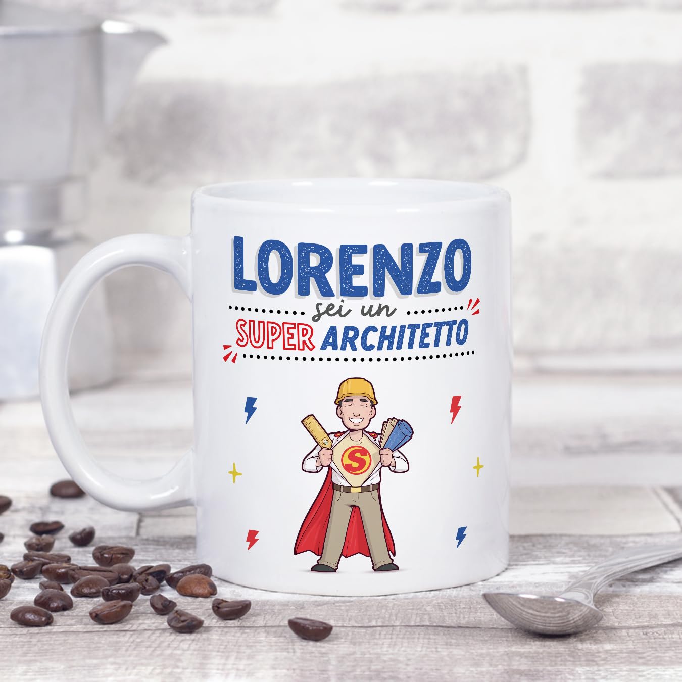 Mugffins Tazza Personalizzata In Ceramica Per FIGLIA 11 Oz / 350 Ml