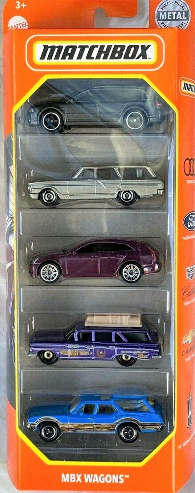 MBX Wagons 5 Pack Set (1:64 Scale)